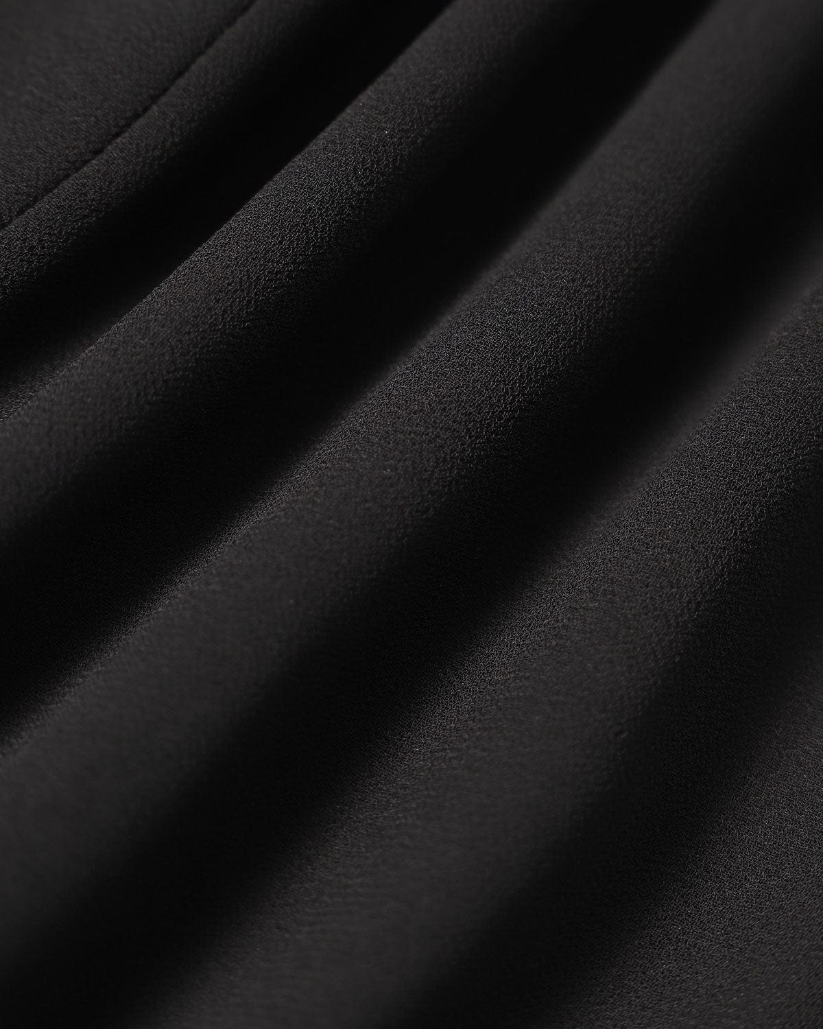Black Stand Collar Sheer Slit Mini Dress